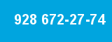 928 672-27-74 928 672-27-74